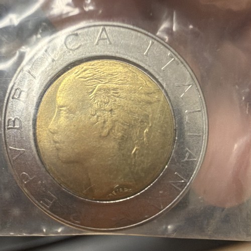 Vintage italy 500 lire - vintage,